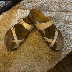 Birkenstock pearl white size 41 Mayari